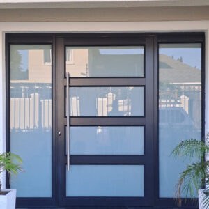 Entrance doors