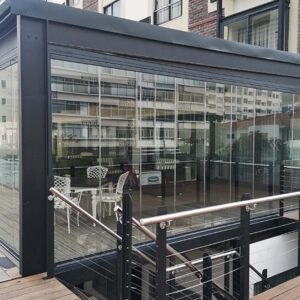 Stacking doors