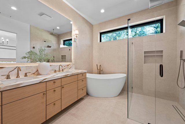Kitchens, media walls and bathroom cabinetry we build to reference
