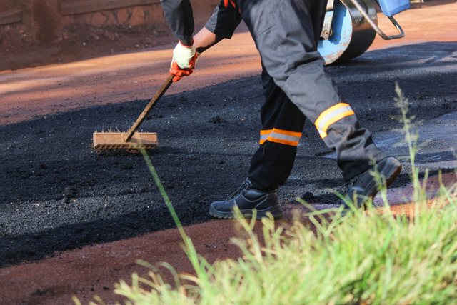 Laying, raking and rolling — how a surface actually goes down reference